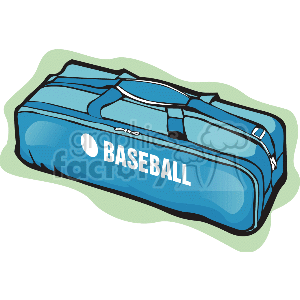   baseball bag bags tote duffel  baseball_bag.gif Clip Art Sports Baseball 