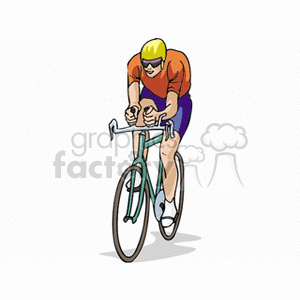 bikeracing2 clipart. Commercial use image # 168602