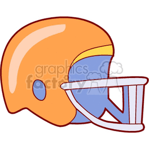   football footballs sports helmet helmets  football701.gif Clip Art Sports Football 