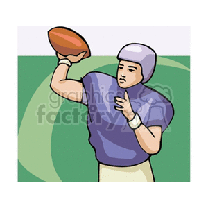   football footballs sports player players  footballplayer.gif Clip Art Sports Football 
