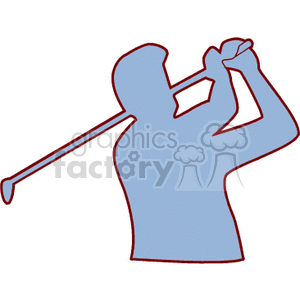 golfer700 clipart. Commercial use image # 169167