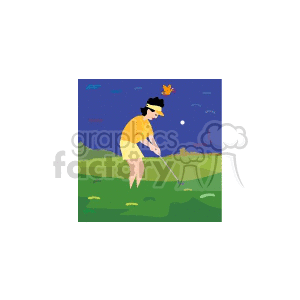 golfers007 clipart. Commercial use image # 169175