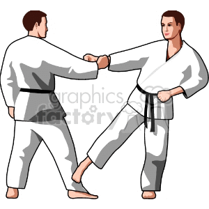   martial arts karate self defense  03.gif Clip Art Sports Martial Arts 