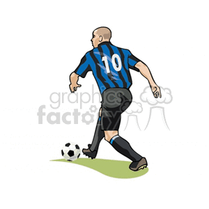 soccerplayer14 clipart. Commercial use image # 169760