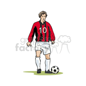 soccerplayer6 clipart. Royalty-free image # 169770