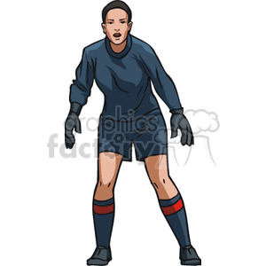   girl girls teenager soccer player players ball balls kick sports sport  Soccer011c.gif Clip Art Sports Soccer 