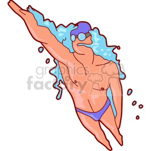 swimmer701 clipart. Royalty-free image # 169907
