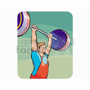 powerlifting2 clipart. Commercial use image # 170182