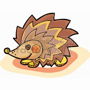 hedgehog clipart. Commercial use image # 171241
