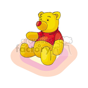   toy toys teddy bear bears  teddybear131.gif Clip Art Toys-Games 