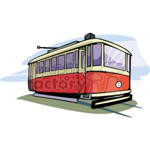   train trains  tram2.gif Clip Art Transportation Land 