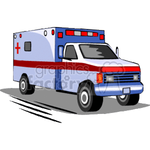  heavy equipment construction truck trucks ambulance emergancy medical rescue ems   transport_04_045 Clip Art Transportation Land 