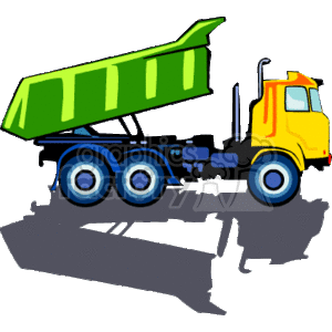  heavy equipment construction truck trucks dump   transport_04_055 Clip Art Transportation Land 