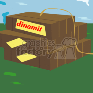 Boxes Of Dynamite clipart. Royalty-free image # 173503