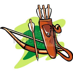 bow-arrows clipart. Commercial use image # 173591