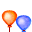 balloons clipart. Commercial use icon # 176065
