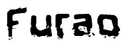 The image contains the word Furao in a stylized font with a static looking effect at the bottom of the words