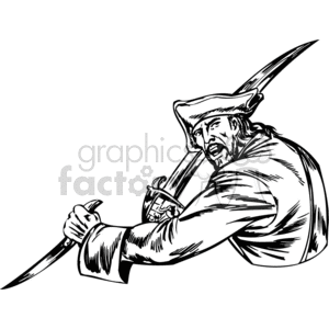 pirates 037 clipart. Commercial use image # 371847