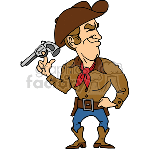 western cowboys cowboy vector eps gif jpg png gunslinger gunslingers gunfighter fighters fighter gun guns show off cartoon funny