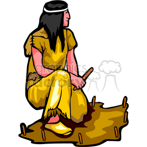 navajo native indian indians people man guy  indian.gif Clip Art People Indians 