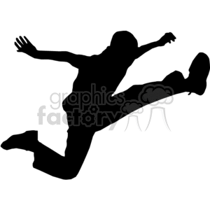 person jumping clipart. Royalty-free image # 373957