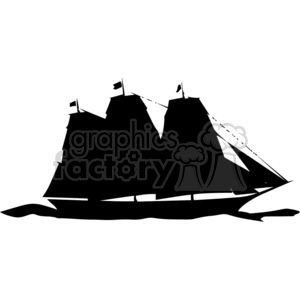 transportation vector vinyl-ready viny ready cutter clipart clip art eps jpg gif images black white ship. ships pirate pirates old antique