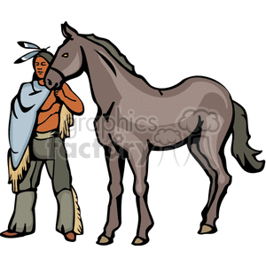 indians 4162007-107 clipart. Royalty-free image # 374289