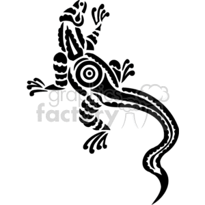 Lizard 45 clipart. Royalty-free image # 374694