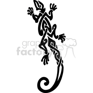Lizard 49 clipart. Royalty-free image # 374699