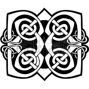 celtic design 0052b clipart. Royalty-free image # 376630