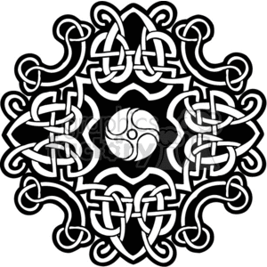 celtic design designs vector vinyl-ready decorations clip art images black+white mandala