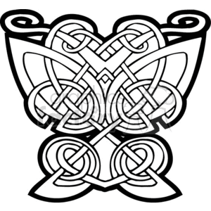 celtic design 0055w clipart. Commercial use image # 376865