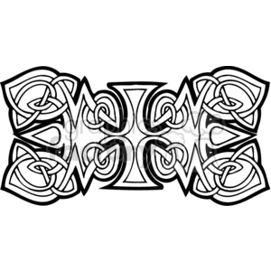 celtic design 0082w clipart. Royalty-free image # 376885