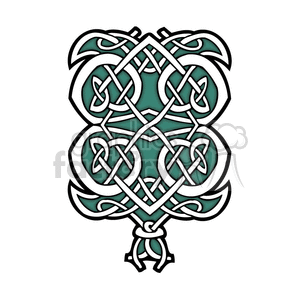 celtic design 0150c clipart. Royalty-free image # 376935