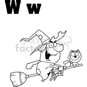A Whacky Witch clipart. Commercial use image # 378462