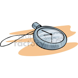 Cartoon stop watch  clipart. Royalty-free image # 382517