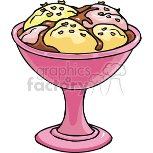 ice cream dessert clipart. Commercial use image # 383125