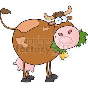 4425-Cow-Cartoon-Character clipart.