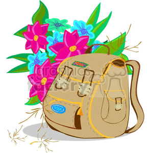 school backpack clipart. Commercial use image # 383478