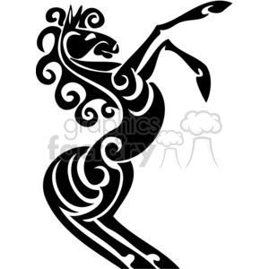 nice horse design clipart. Commercial use image # 383651