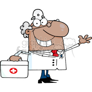 cartoon-medical-doctor clipart. Commercial use image # 384200