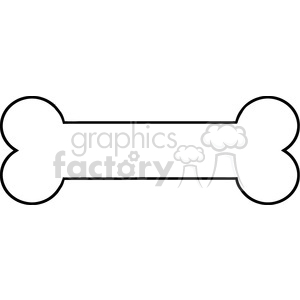 Dog Bone clipart. Commercial use icon # 384498