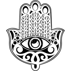 logo design elements symbols symbol Hand of Fatima Muslim RG vector spiritual mandala