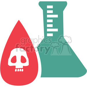 laboratory beaker 083 clipart. Commercial use image # 386137