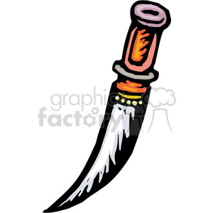 ancient dagger clipart. Royalty-free image # 173688