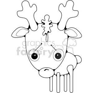 Deer Single clipart. Royalty-free image # 387260