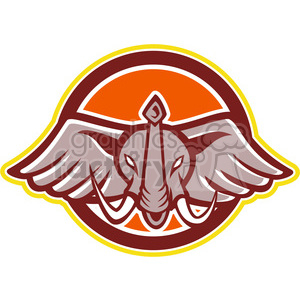 elephant elephants mascot logo