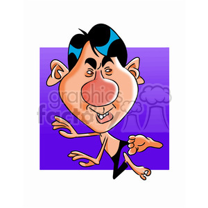 jackie chan cartoon character clipart. Commercial use image # 393272