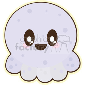 cartoon funny character cute octopus