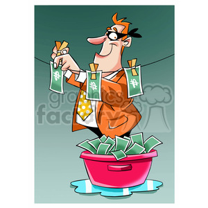 money laundering clipart. Commercial use image # 394678